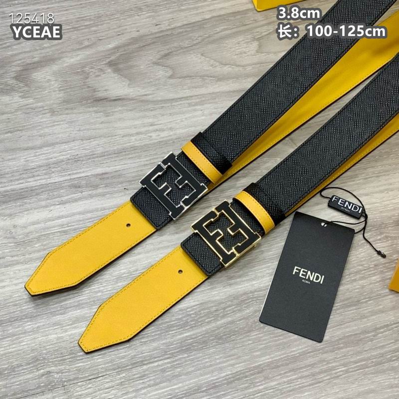 Fendi belt 38mmX100-125cm  8L18